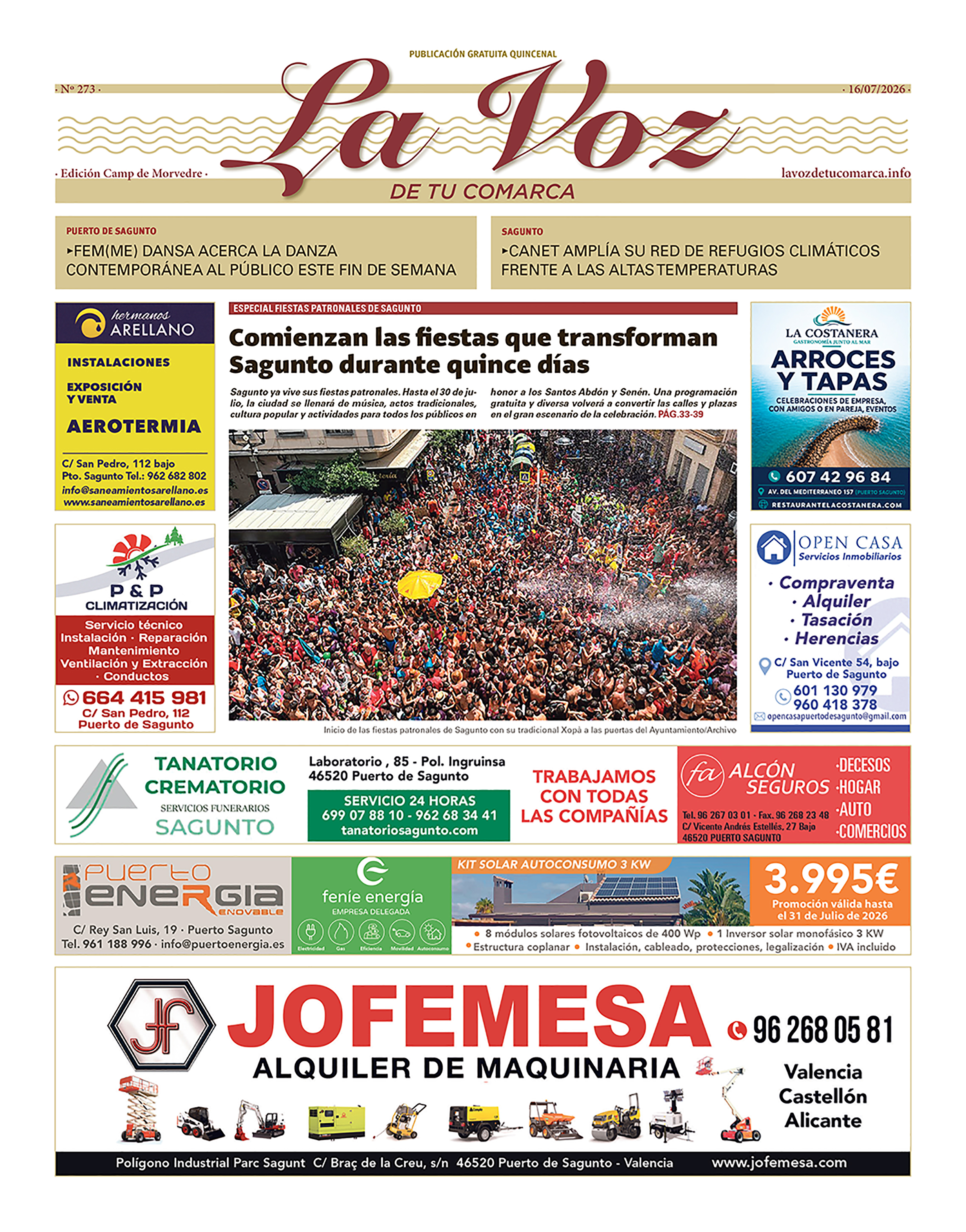 Portada Número 273